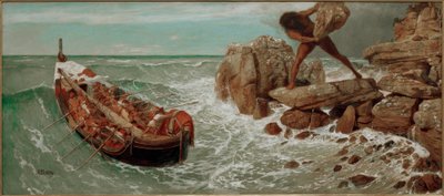 Odysseus and Polyphemus by Arnold Böcklin